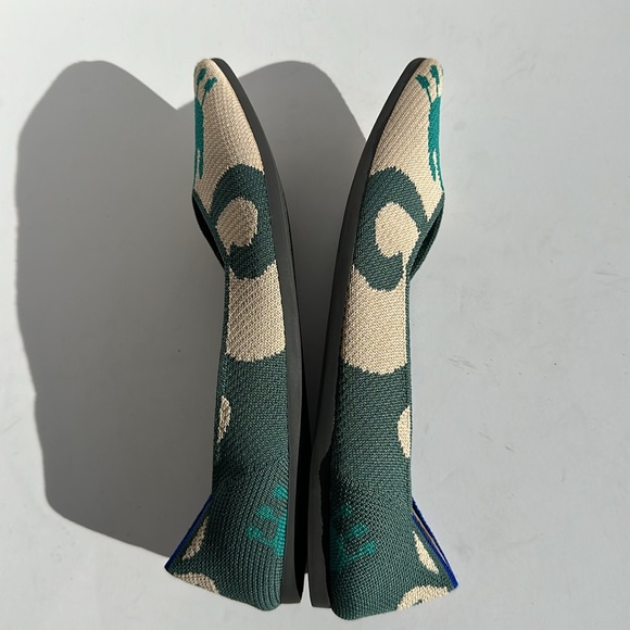 Rothy Rothy’s The Point Green Moroccan Flats-Sz 7.5